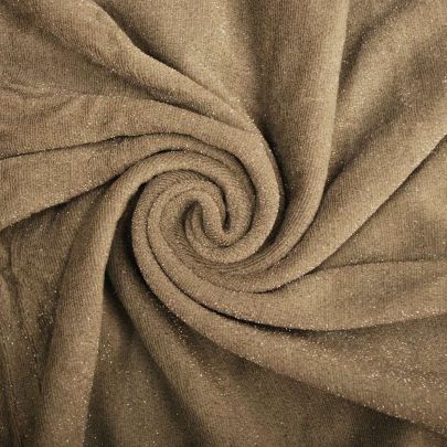 Cotton Jersey Fabric Blend Fabic Grey Fabric (136 x 130cm Remant Fabric) 