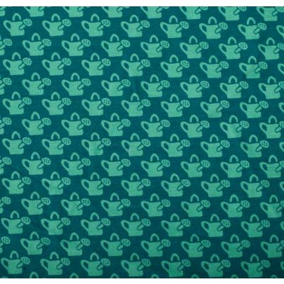 Liberty Art Fabric - Watering Can Print Cotton (Sold as 1.5 x 0.98 metre piece)