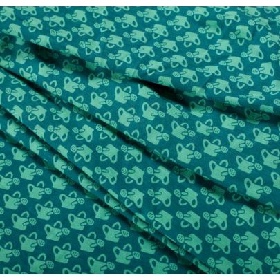 Liberty Art Fabric - Watering Can Print Cotton (Sold as 1.5 x 0.98 metre piece)