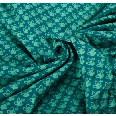 Liberty Art Fabric - Watering Can Print Cotton (Sold as 1.5 x 0.98 metre piece)