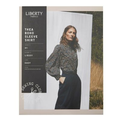 Liberty Sewing Patterns - Thea Boho Sleeve Shirt 
