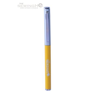 The Sewing HQ- Pen Style Seam Ripper with Cap- Yellow