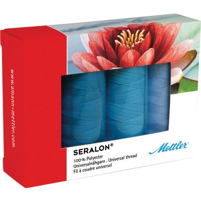 Mettler - SERALON® Sewing Thread 4 x 200m - Ocean