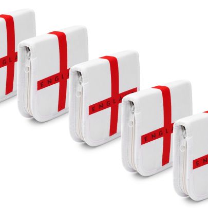 White and Red Lightweight Sewing Kit