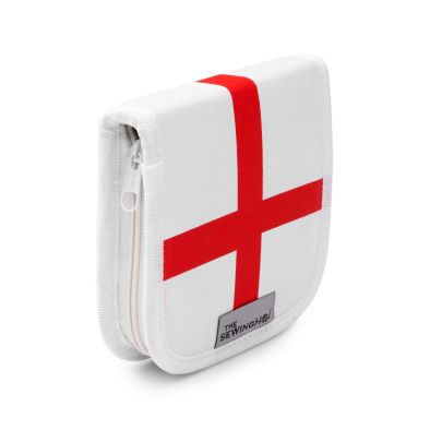 White and Red Lightweight Sewing Kit