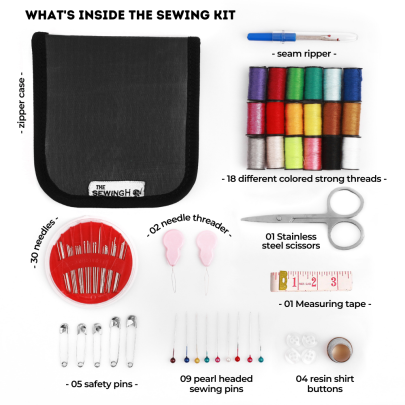 Black Sewing Kit