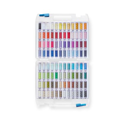 Mettler Silk Finish Cotton 150m- Standard Selection Thread Kit 96 Pack