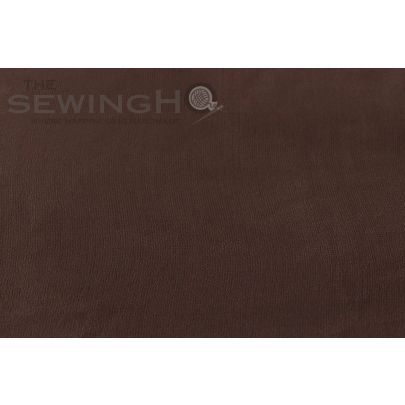 100% Silk Georgette Fabric- Chocolate Brown