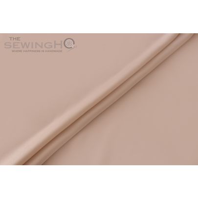 100% Silk Fabric in Nude