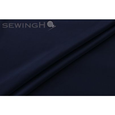100% Silk Satin- Midnight Navy