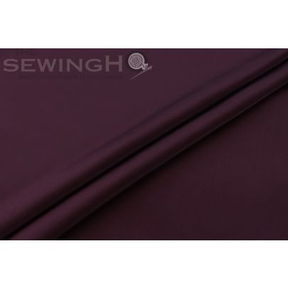 100% Silk Satin- Chocolate Brown
