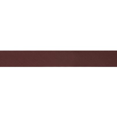 Trimits Polycotton Bias Binding- Dark Tan: 2.5m X 25mm 