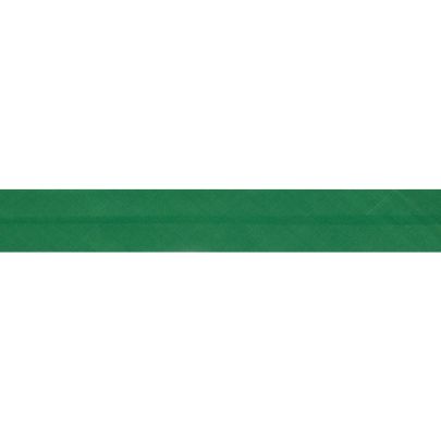 Trimits Polycotton Bias Binding- Emerald Green: 2.5m X 25mm 