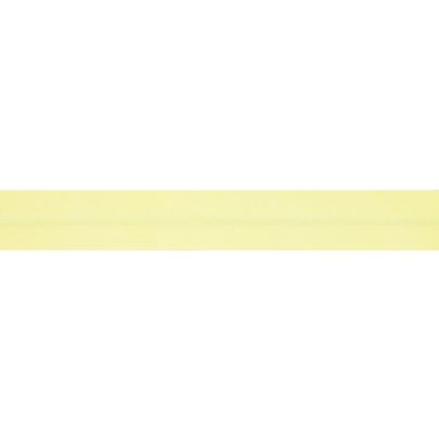 Trimits Polycotton Bias Binding- Lemon Yellow: 2.5m X 25mm 