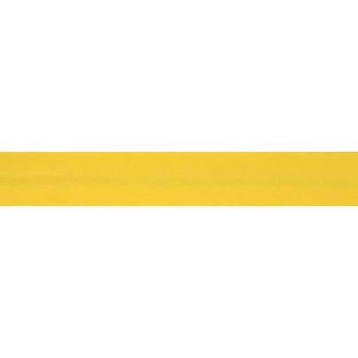 Trimits 25mm Polycotton Bias Binding in Yellow