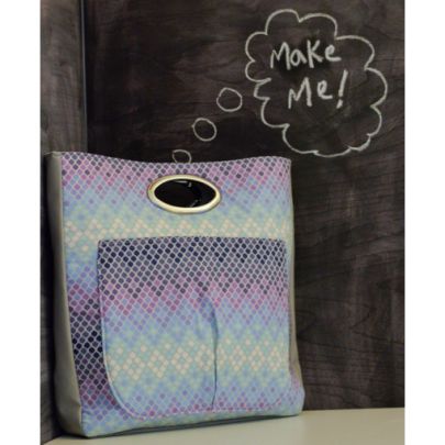 The Window Shopper Tote Bag Pattern - Mrs H