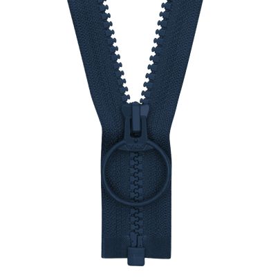 25cm YKK Vislon Sports Open End Zip in Navy