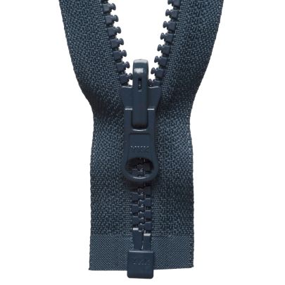 YKK Vislon Reversible Flip Over Zip- Navy 66cm