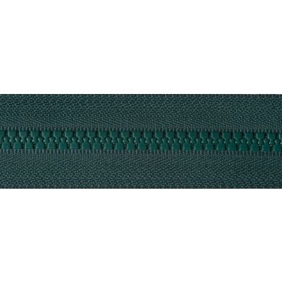 YKK Vislon Reversible Flip Over Zip- Forest Green 61cm