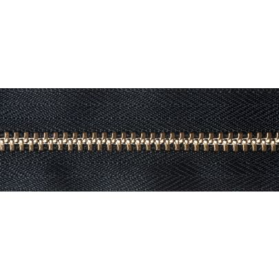 Metal Teeth Brass Zipper