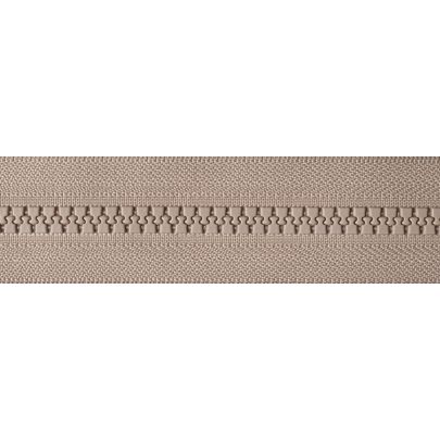 YKK Heavyweight Zipper in Light Brown