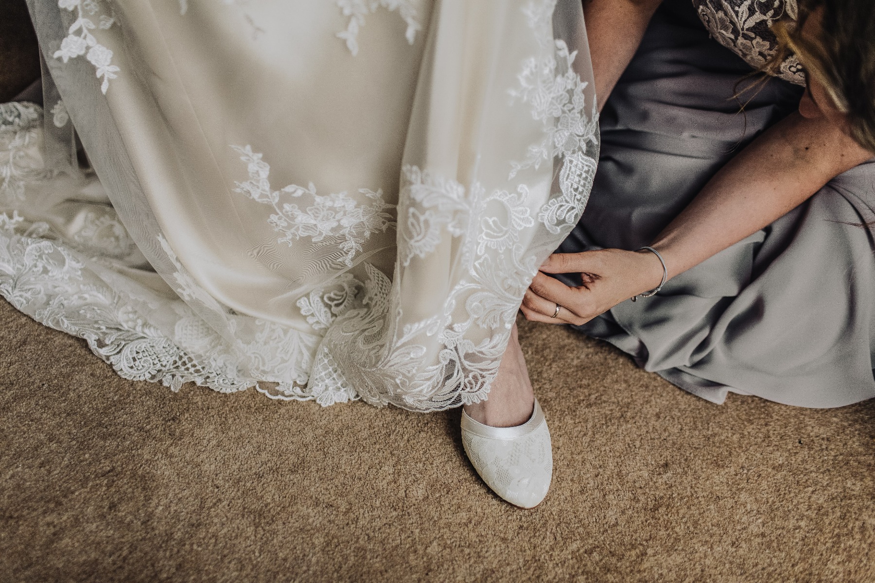 wedding dress details