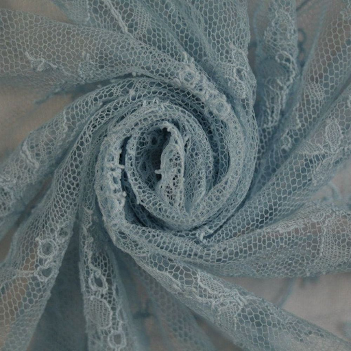 Soft Non-Stretch Lace in Light Blue